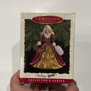 Hallmark Barbie Keepsake Holiday Ornament Collector’s Series 1996